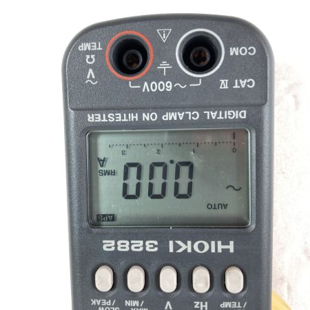  HIOKI デジタルクランプオンハイテスタ ケース付 ※通電確認済 3282 オレンジ