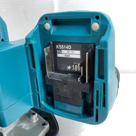  MAKITA マキタ 18V 125mm 充電式丸ノコ 本体のみ ※バッテリ・充電器なし KS514D ブルー