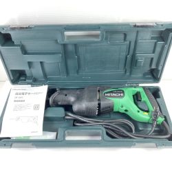 ＊＊ HITACHI 日立 130mm コード式セーバーソー ケース付 CR13VC グリーン Aランク