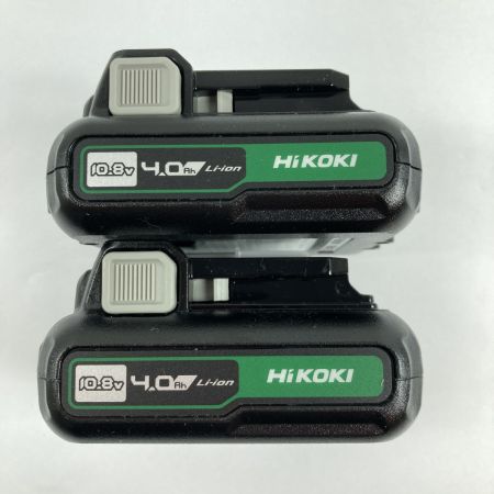  HiKOKI ハイコーキ 10.8V/4.0Ah リチウムイオンバッテリ 2個セット ※PSEマークあり BSL1240M