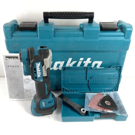  MAKITA マキタ 18V 充電式マルチツール 先端工具・ケース付 ※バッテリ・充電器なし TM52D ブルー