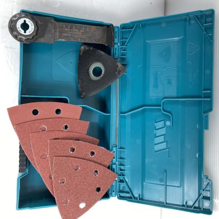  MAKITA マキタ 18V 充電式マルチツール 先端工具・ケース付 ※バッテリ・充電器なし TM52D ブルー