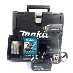 ＊＊ MAKITA マキタ 18V 充電式インパクトドライバ (バッテリ2個・充電器・ケース付） TD172DRGXB グリーン Cランク
