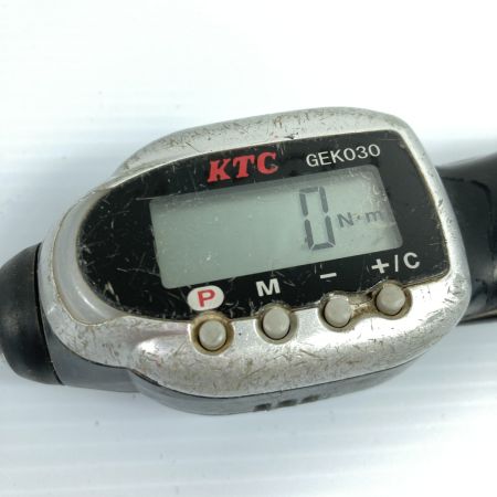  KTC ケーティーシー デジラチェ 9.5sq 2~30Nm 取説・ケース付き GEK030-C3A シルバー