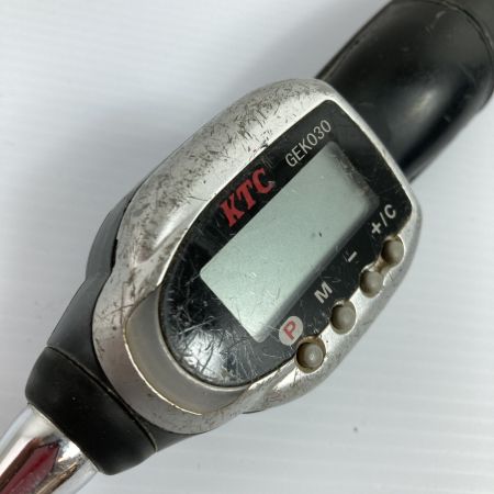  KTC ケーティーシー デジラチェ 9.5sq 2~30Nm 取説・ケース付き GEK030-C3A シルバー