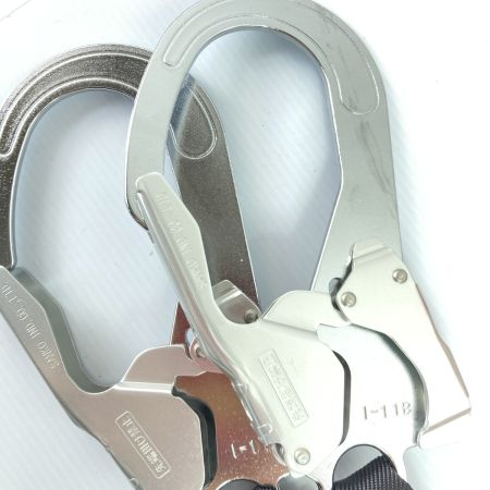  TITAN フルハーネス用 EXJ 伸縮式ダブルランヤード  HL-ERW レッド