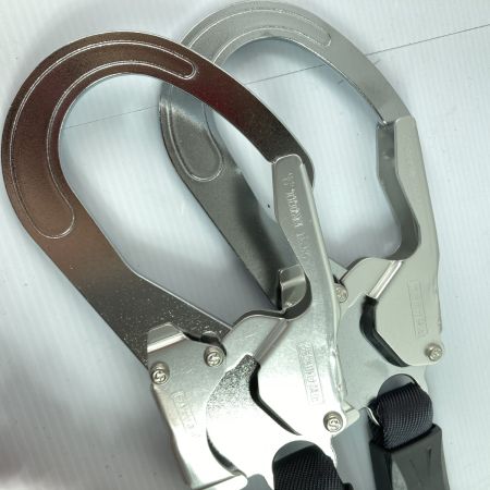  TITAN フルハーネス用 EXJ 伸縮式ダブルランヤード  HL-ERW レッド