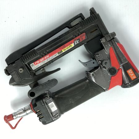  MAX マックス 13~25mm 高圧エアタッカ 本体のみ HA-25/4J レッド×ブラック