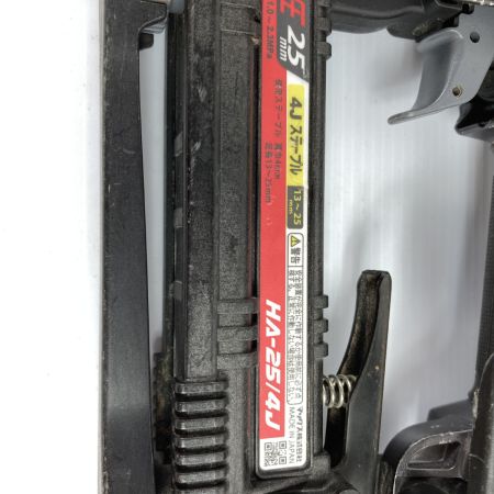  MAX マックス 13~25mm 高圧エアタッカ 本体のみ HA-25/4J レッド×ブラック