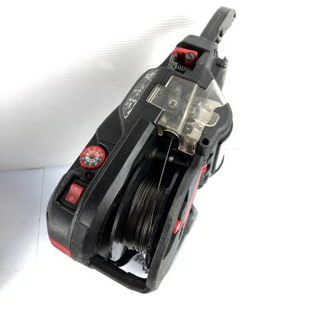  MAX マックス 14.4V 充電式鉄筋結束機 バッテリ2個・充電器・ケース付 RB-399A. レッド