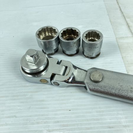  KTC ケーティーシー ベルトテンショナー ソケット14/17/19mm 3個付 AE107~500