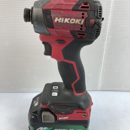  HiKOKI ハイコーキ コードレスインパクトドライバ 36v WH36DD レッド