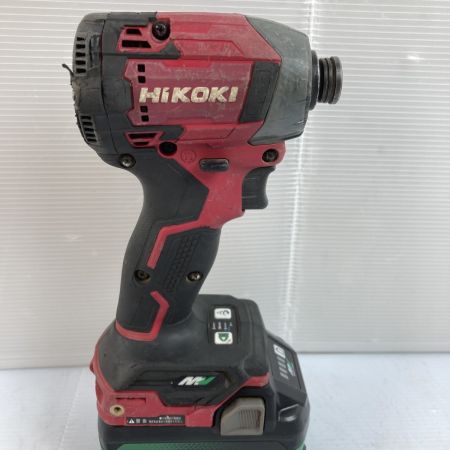  HiKOKI ハイコーキ コードレスインパクトドライバ 36v WH36DD レッド