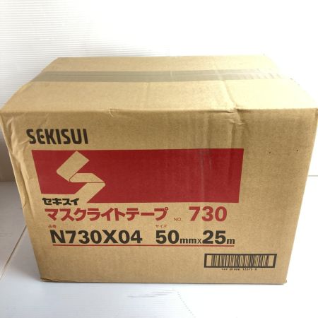  SEKISUI 工具 工具消耗品 テープ類 SEKISUI No.730 グリーン 未使用品(S) 箱付 30巻入 730 グリーン 未使用品 (4)
