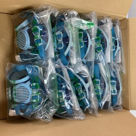  興研株式会社 サカヰ式 防毒マスク 10個入 (1) 2024/02 7191DKG-02 ブルー