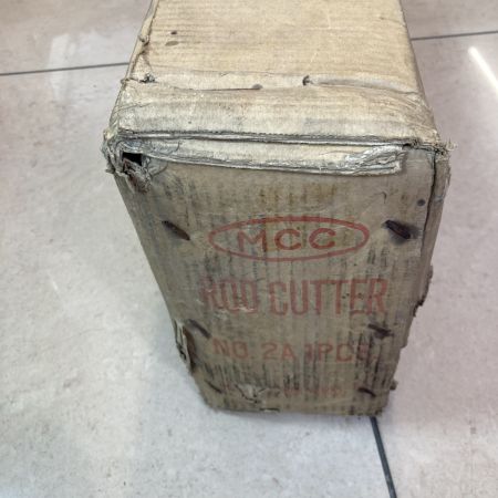  MCC エムシーシー 松阪鉄工所 据え置き式鉄筋カッター  No.2A ブルー