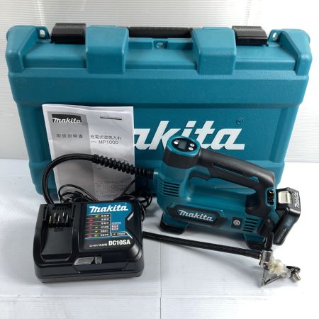  MAKITA マキタ 充電式空気入れ 10.8v MP100D ブルー