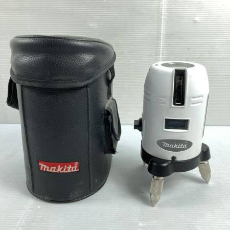  MAKITA マキタ 赤レーザー墨出し器 さげふり・ろく・鉛直ポイント ソフトケース付 SK12 ホワイト