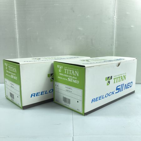  TITAN 胴ベルト型墜落制止用器具 リーロックS Ⅱ NEOライト 2個セット SLN505-BL-M ブラック 未使用品 (2)