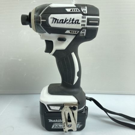  MAKITA マキタ 充電式インパクトドライバ 14.4v 3.0Ah TD138D ホワイト