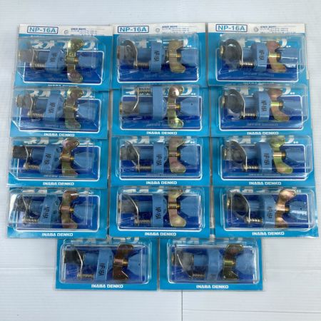  INABA DENKO 水圧テスト用プラグ ネオプラグ 14個セット NP-16A 未使用品