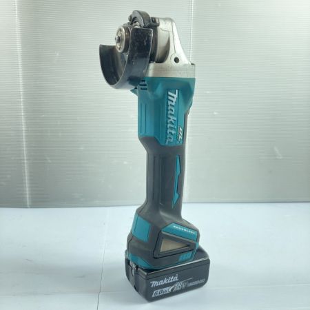  MAKITA マキタ 18V 充電式ディスクグラインダ バッテリ1個付属 （充電器なし） GA404DN ブルー