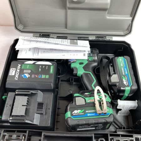 ЗЗ HiKOKI ハイコーキ 18/36v コードレスインパクトドライバ 未使用品 WH36DD(2XHLSZ) グリーン 【PSEマーク有】