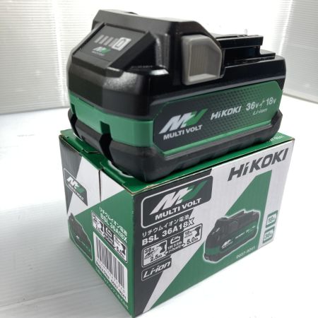  HiKOKI ハイコーキ 36V コードレスブロワ バッテリ1個付属 RB36DB グリーン