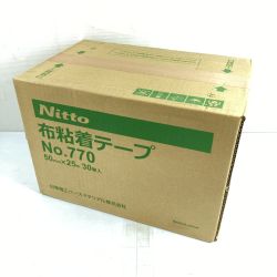 ＊＊ NITTO 布粘着ﾃｰﾌﾟ 50mm×25m 30巻入 (1) 770 Sランク