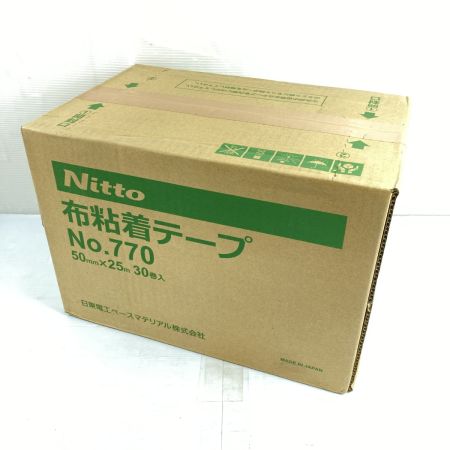  NITTO 布粘着ﾃｰﾌﾟ 50mm×25m 30巻入 (1) 770