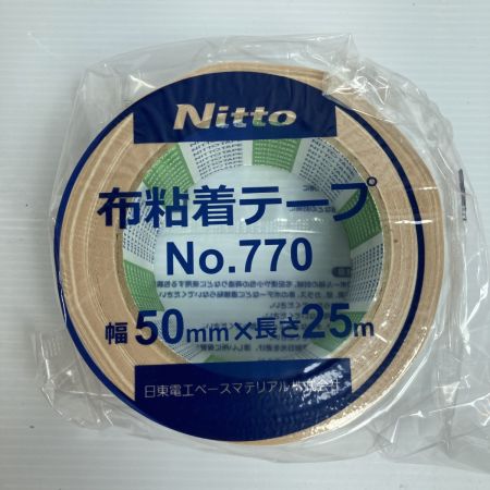  NITTO 布粘着テープ 50mmX25m 15巻入 770 未使用品
