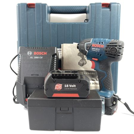  BOSCH ボッシュ バッテリーインパクトドライバー 18v GDR18V-LIS ネイビー
