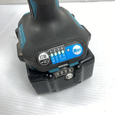  MAKITA マキタ 18V 充電式インパクトドライバ (バッテリ2個・充電器・ケース付） TD173D ブルー