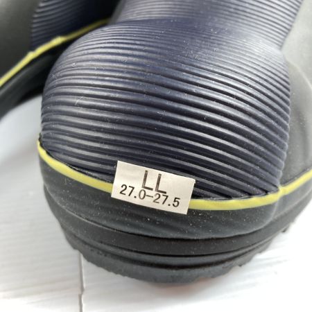  KOSHIN 安全靴 ゴム長靴 LL 27.0~27.5cm LSB-515W ネイビー