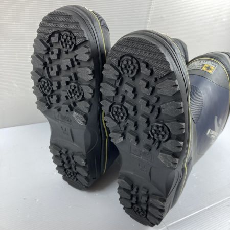  KOSHIN 安全靴 ゴム長靴 LL 27.0~27.5cm LSB-515W ネイビー