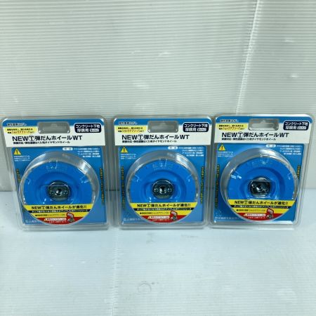  TSUBOMAN ツボ万 弾だんホイールWT 厚膜対応・弾性塗膜はくり用 1箱3枚入り (1) ブルー