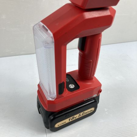  Panasonic パナソニック 充電式ワークライト 18V/5.0Ahバッテリ1付属 ※充電器なし EZ37C6 レッド