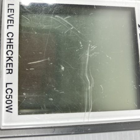  DXアンテナ デジタルレベルチェッカー ※通電確認のみ　液晶画面キズあり LC50W ブラック