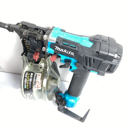  MAKITA マキタ 50mm 高圧エア釘打 ケース付 ※ネイルの蓋欠けあり AN534H ブルー