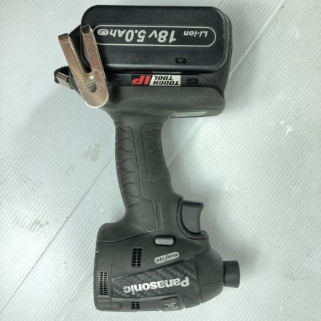  Panasonic パナソニック 14.4V/18V コードレスインパクトドライバ 18Vバッテリ1個・充電器付 PSEマークあり EZ75A7 ブラック