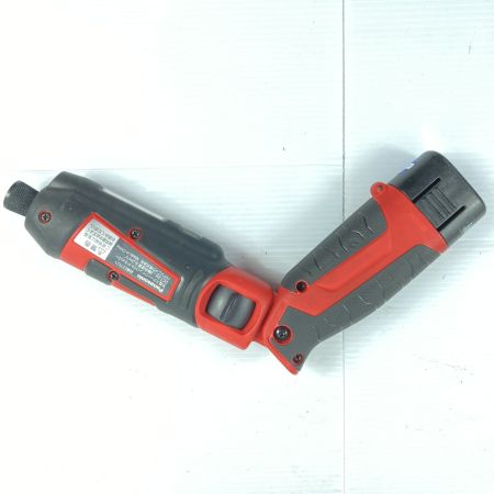  Panasonic パナソニック 7.2V コードレススティックインパクトドライバ バッテリ・充電器付 EZ7521 ブラック×レッド