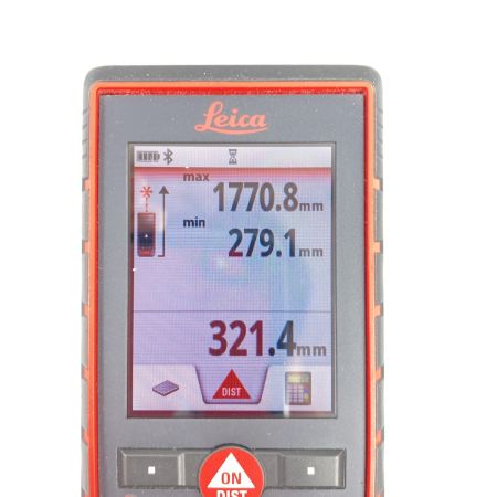  DISTO レーザー距離計 ソフトケース付 ※PSCマークあり 通電チェックのみ D510 ブラック×レッド