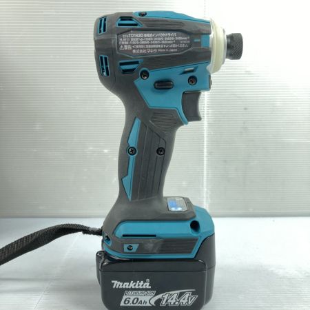  MAKITA マキタ 14.4v 充電式インパクトドライバ TD162DRGX ブルー 【PSEマーク有】