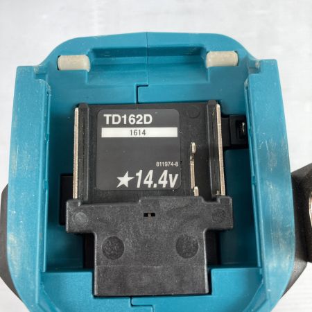  MAKITA マキタ 14.4v 充電式インパクトドライバ TD162DRGX ブルー 【PSEマーク有】