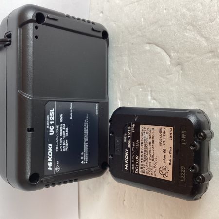  HiKOKI ハイコーキ 10.8v　コードレスインパクトドライバ WH12DCA ブラック