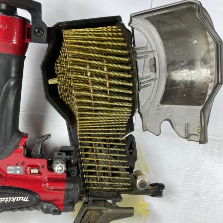  MAKITA マキタ 32~65mm 高圧エア釘打ち ケース付 AN630H レッド