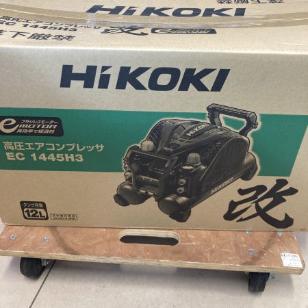  HiKOKI ハイコーキ 高圧 エアコンプレッサ 12L EC1445H3(CTN) ブラック 未使用品