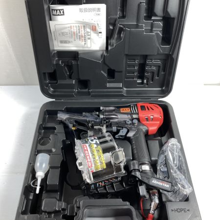  MAX マックス 高圧 釘打機スーパーネイラ HN-65N4(D)-G クールグレー 未使用品