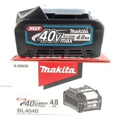 ＊＊ MAKITA マキタ 40v/4.0Ah 純正リチウムイオンバッテリー  BL4040 ブラック 未使用品【PSEマーク有】 Sランク