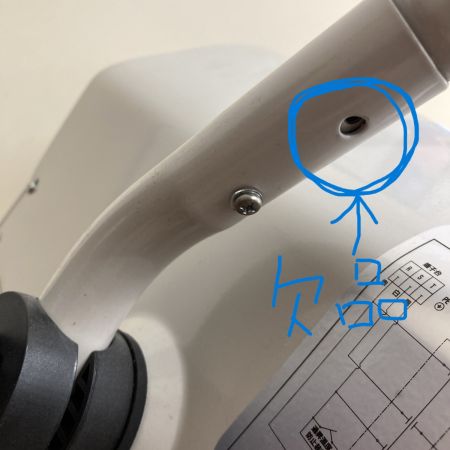  NAKATOMI 三相200v 電気ファンヒーター TEH-100 ベージュ ※電源ｺｰﾄﾞ/ネジ1本欠品